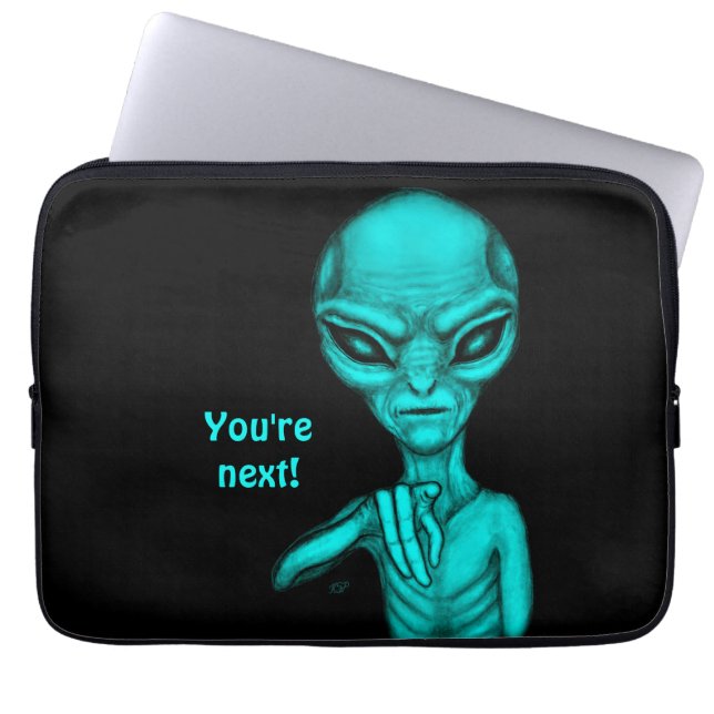 Funda Para Portátil ¡Mala Alien, eres la siguiente! (Frente)