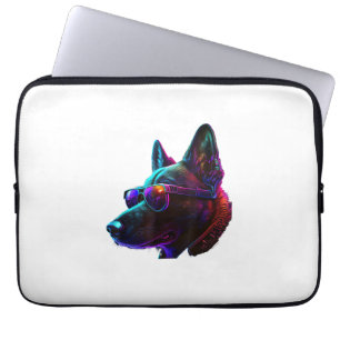 Funda Para Portátil Malinois belga perros Malinois belga