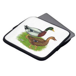 Funda Para Portátil Mallard Drake y Duck