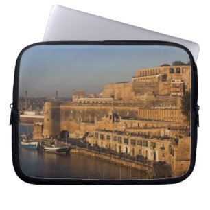 Funda Para Portátil Malta, Valletta, vista del puerto desde Lower Barr