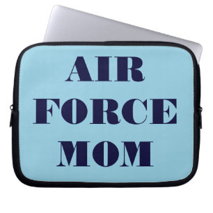 Funda Para Portátil Mamá de la Fuerza Aérea de la Manga del Portátil