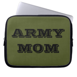 Funda Para Portátil Mamá del ejército de limpieza portátil