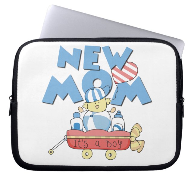 Funda Para Portátil Mamá nueva es un regalo de niño (Frente)