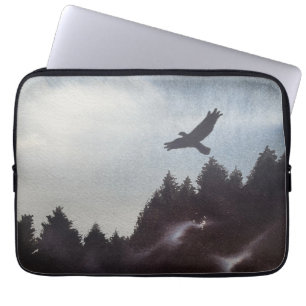 Funda Para Portátil Mañana mojada en las montañas