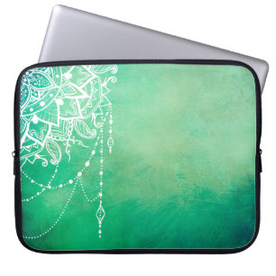 Funda Para Portátil Mandala antecedentes mandala espiritual