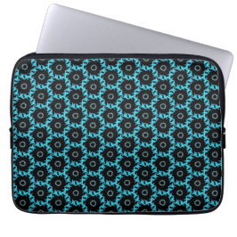 Funda Para Portátil Mandala azul eléctrica