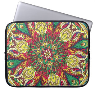 Funda Para Portátil Mandala Bandana: Diseño inmaculado.
