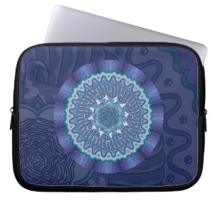 Funda para portátil Mandala de Agua