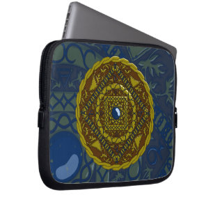 Funda para portátil Mandala de Capricornio