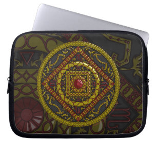 Funda para portátil Mandala de Escorpio