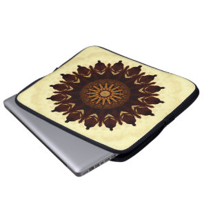 Funda Para Portátil Mandala de la flor de otoño......