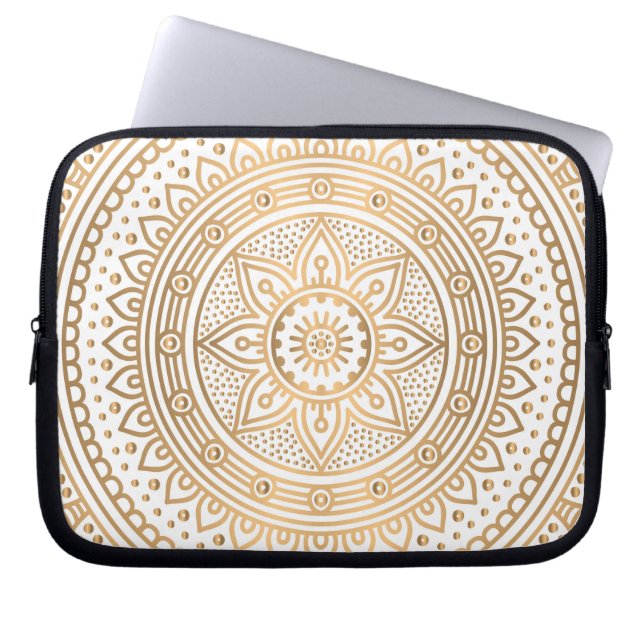 Funda Para Portátil Mandala de lujo 1 (Frente)