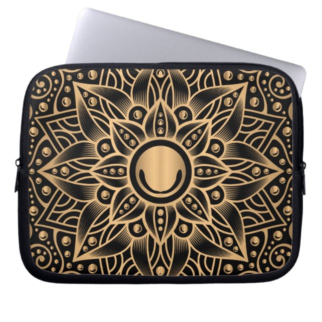 Funda Para Portátil Mandala de lujo 12 (Frente)