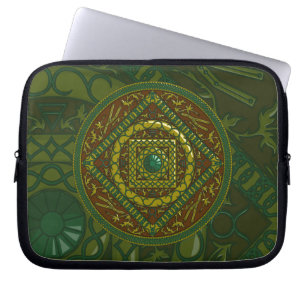 Funda para portátil Mandala de Tauro