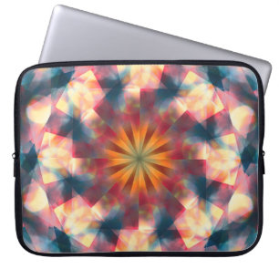 Funda Para Portátil Mandala psicodélica de Kaleidoscópico de Prisma