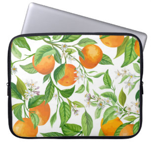 Funda Para Portátil Mandarín: Patrón tropical colorido