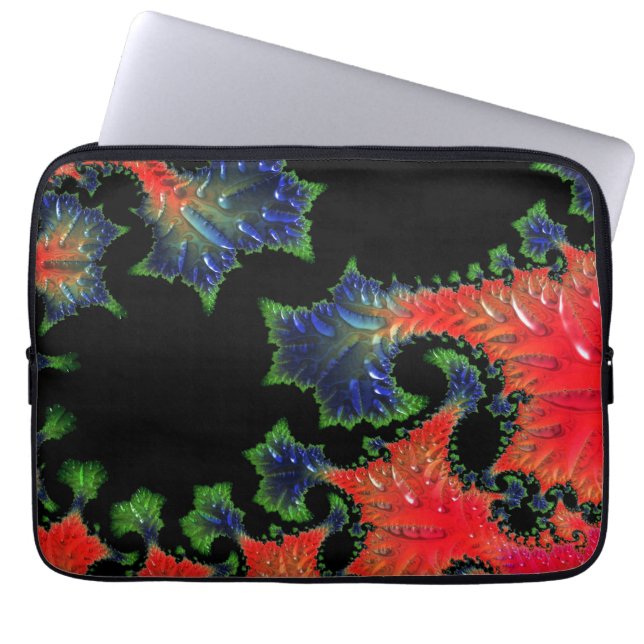 Funda Para Portátil Mandelbrot Garden Electronics Bag (Frente)