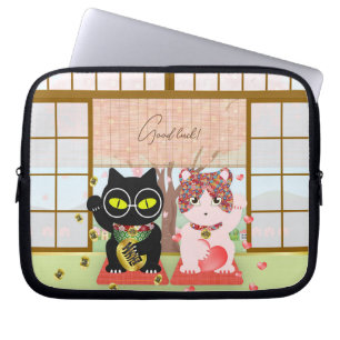 Funda Para Portátil Maneki Neko Lucky Poiluna