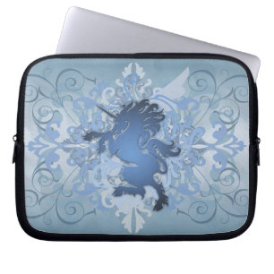 Funda Para Portátil Manga azul urbana del ordenador portátil del