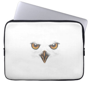 Funda Para Portátil Manga blanca del ordenador portátil del búho