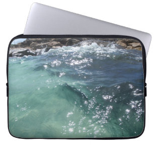 Funda Para Portátil manga cristalina del ordenador portátil del mar
