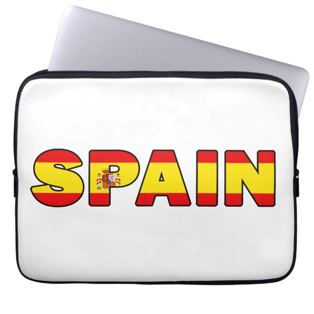 Funda Para Portátil Manga de España (Frente)