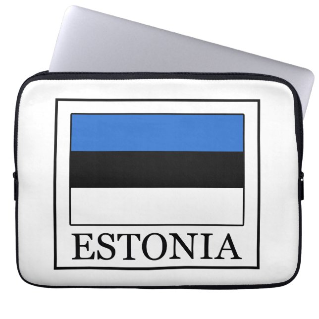 Funda Para Portátil Manga de Estonia (Frente)