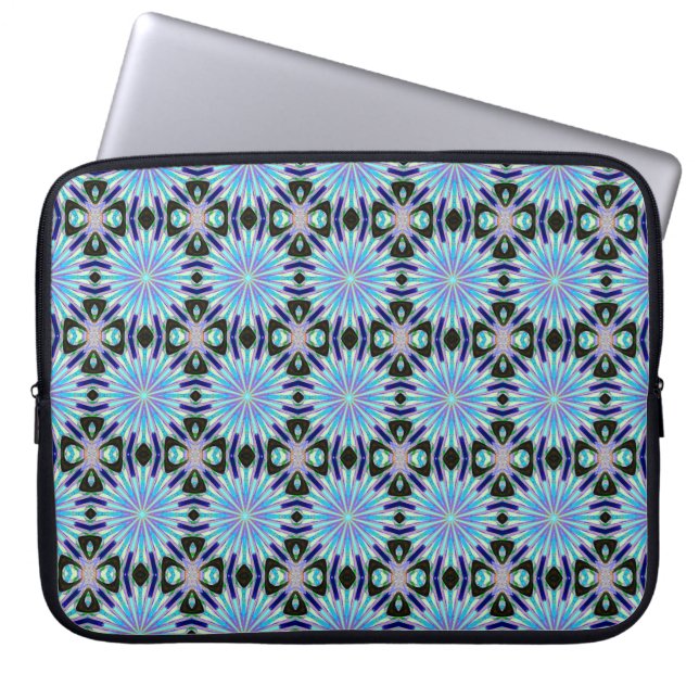 Funda Para Portátil manga de estrellas azules explosiva (Frente)