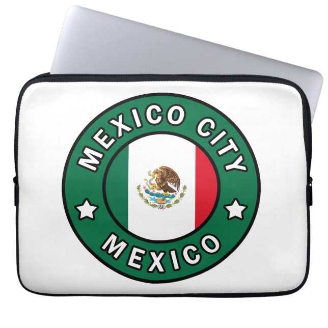 Funda Para Portátil Manga de la Ciudad de México (Frente)
