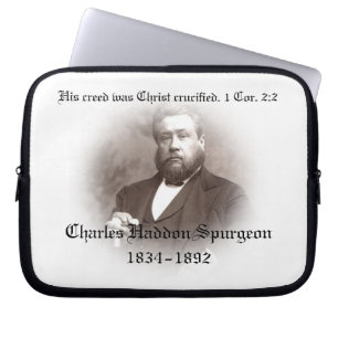 Funda Para Portátil Manga de la electrónica de Charles Haddon Spurgeon