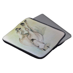 Funda Para Portátil Manga de la electrónica del "caballo blanco"