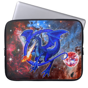 Funda Para Portátil Manga de la laptop Azurite Cosmic Dragon