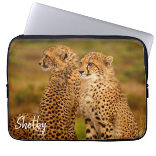Funda Para Portátil Manga de la laptop Cute Cheetahs