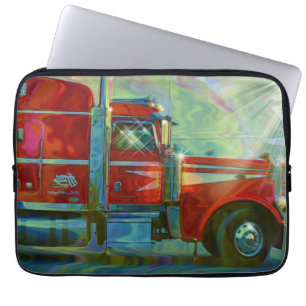 Funda Para Portátil Manga de la laptop de arte del conductor de camion