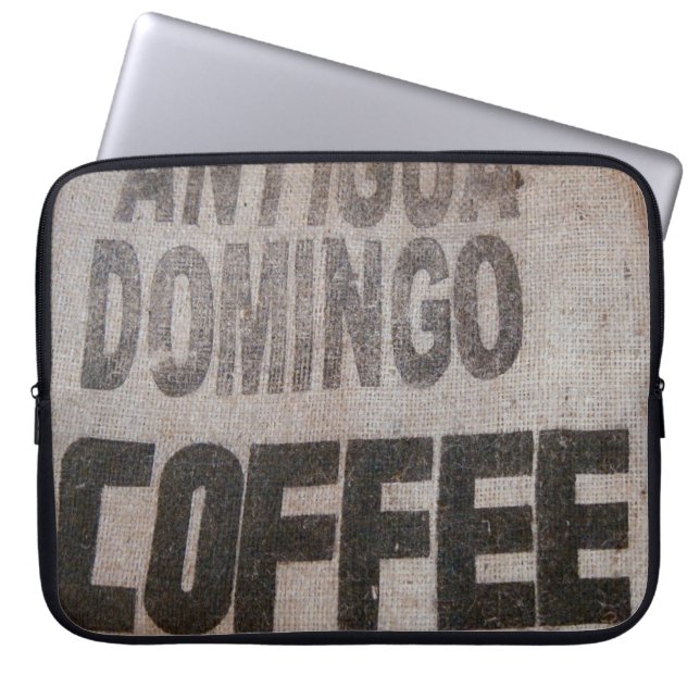 Funda Para Portátil Manga de la laptop del café de Antigua (Frente)