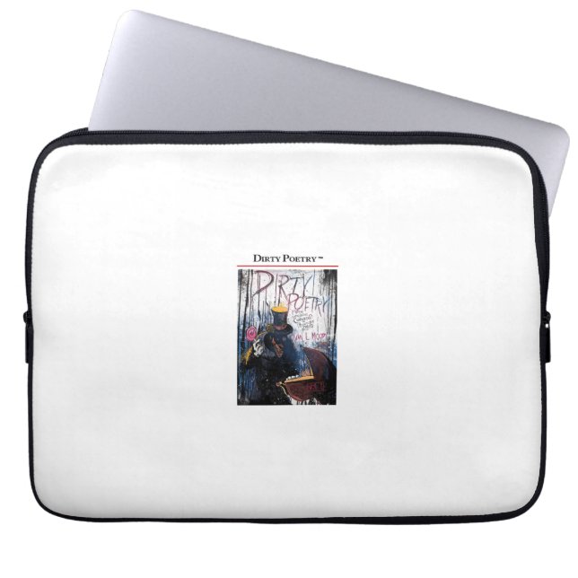 Funda Para Portátil Manga de la laptop DIRTY POETRY (Frente)