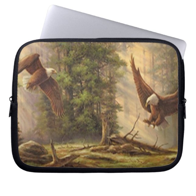 Funda Para Portátil Manga de la laptop Eagles (Frente)