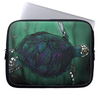 Funda Para Portátil Manga de la tortuga de mar