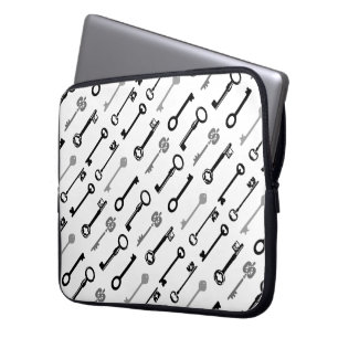 Funda Para Portátil Manga de llavero de esqueleto de vintage