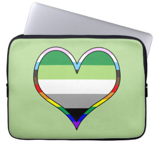 Funda Para Portátil Manga de portátil Aro Pride Heart