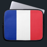 Funda Para Portátil Manga de portátil Bandera Francesa<br><div class="desc">Proteja su laptop con estilo con nuestra exclusiva funda de portátil con la bandera de Francia! Diseñado con meticulosa atención a los detalles, esta manga de portátil no es sólo un accesorio protector; es una celebración de la cultura y el patrimonio francés. El diseño vibrante destaca la emblemática bandera francesa,...</div>