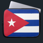 Funda Para Portátil Manga de portátil con bandera cubana<br><div class="desc">Proteja su equipo con estilo con nuestra manga portátil con la bandera vibrante de Cuba! Esta manga portátil es más que un accesorio protector; es una celebración de la rica herencia cultural y la identidad nacional de Cuba. El audaz diseño de la bandera cubana añade un toque único y significativo,...</div>