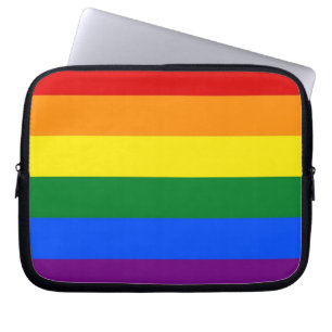 Funda Para Portátil Manga de portátil con bandera del orgullo LGBT arc
