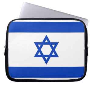 Funda Para Portátil Manga de portátil con bandera israelí