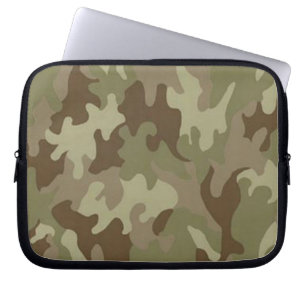 Funda Para Portátil Manga de portátil de camuflaje
