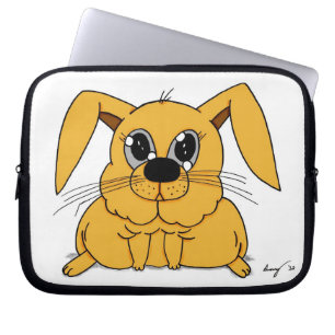 Funda Para Portátil Manga de portátil de conejito fino