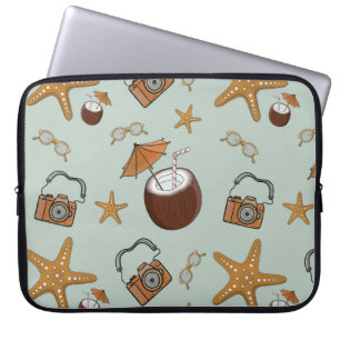 Funda Para Portátil Manga de portátil de viaje tropical