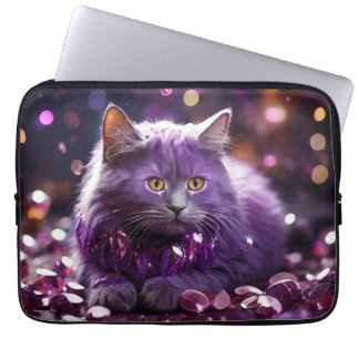 Funda Para Portátil Manga de portátil - Diseño de gato elegante