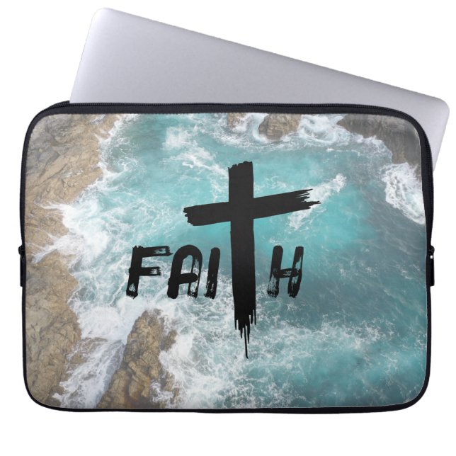 Funda Para Portátil Manga de portátil FAITH Ocean (Frente)