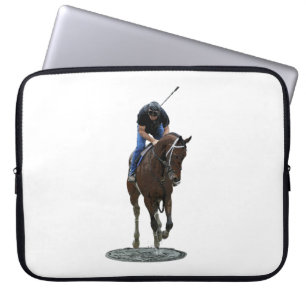 Funda Para Portátil Manga de portátil Galloping de caballos de guerra